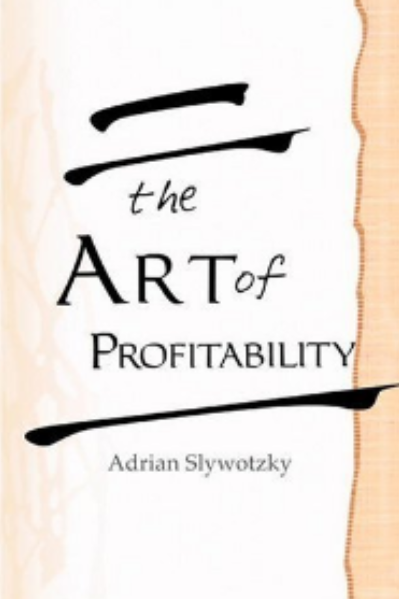 The Art of Profitability