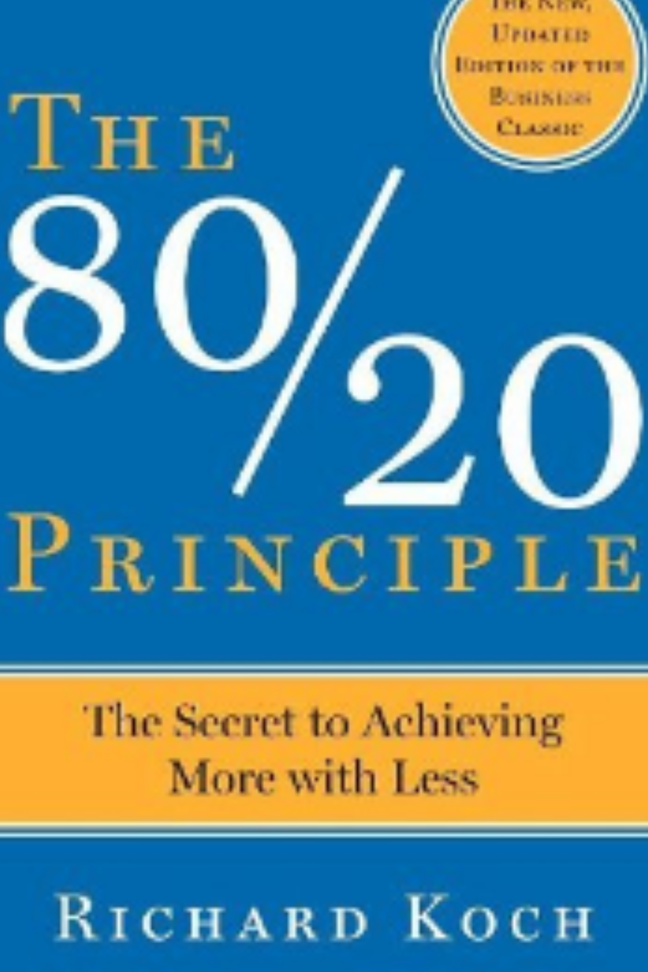 The 80/20 Principle
